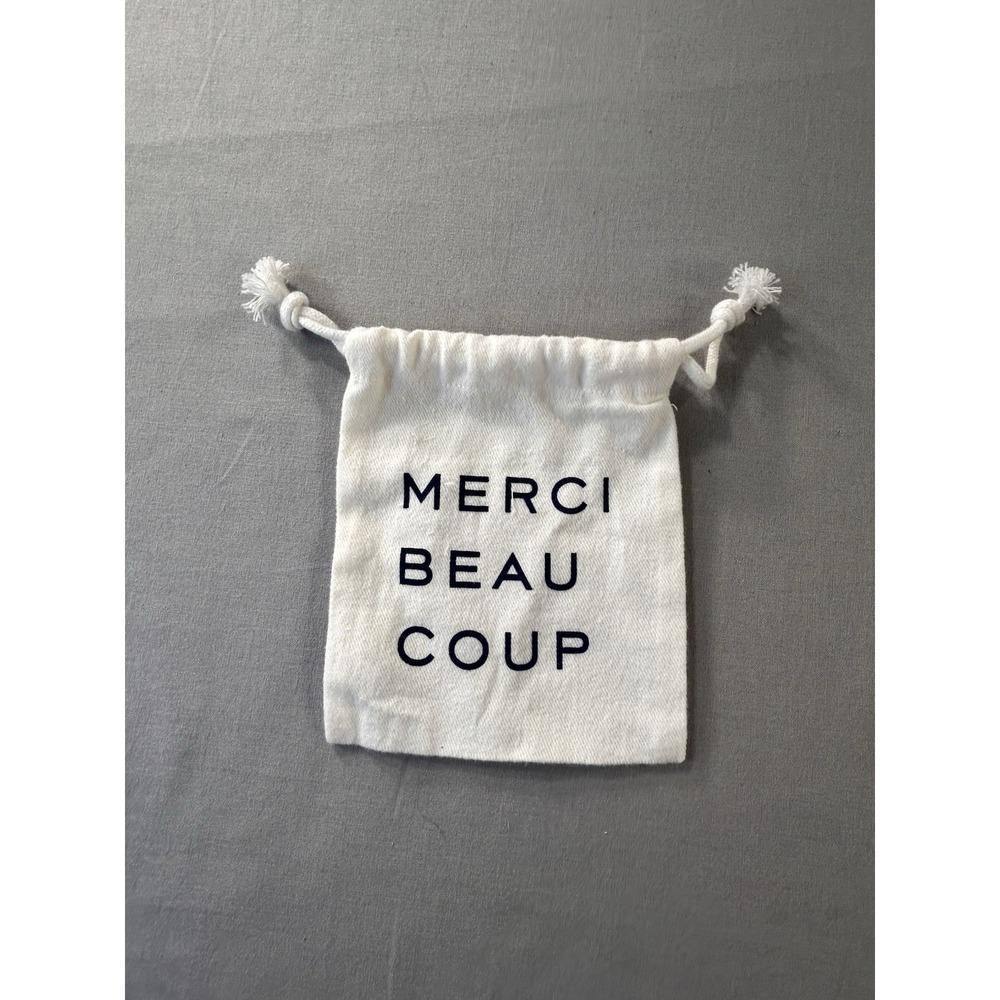 Clare V "Merci Beau Coup" Dust Bag XSmall 4.75"x5.65" accessories jewelry bag
